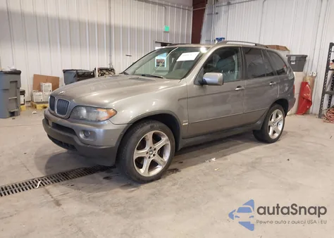 2005 BMW X5 3.0I из США, поврежденный, VIN 5UXFA13505LY02038